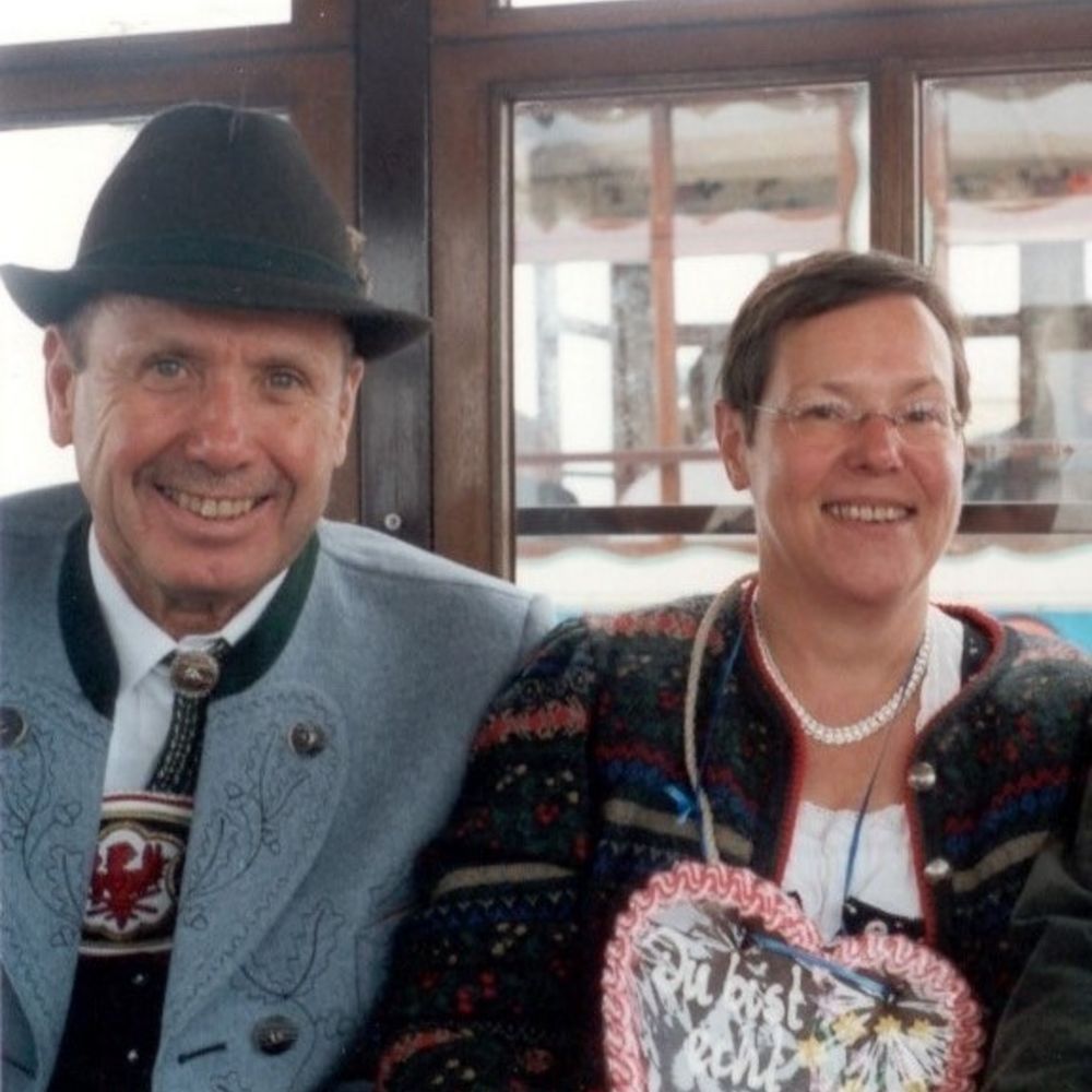 Uwe Bernau und Ehefrau Christel, geborene Reibnitz - inlingua Sprachschule München 