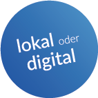 Button lokal oder digital - inlingua Sprachschule München